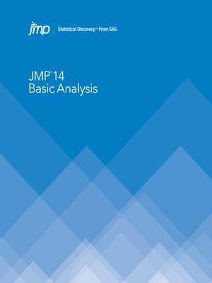 cover image of JMP 14 Basic Analysis